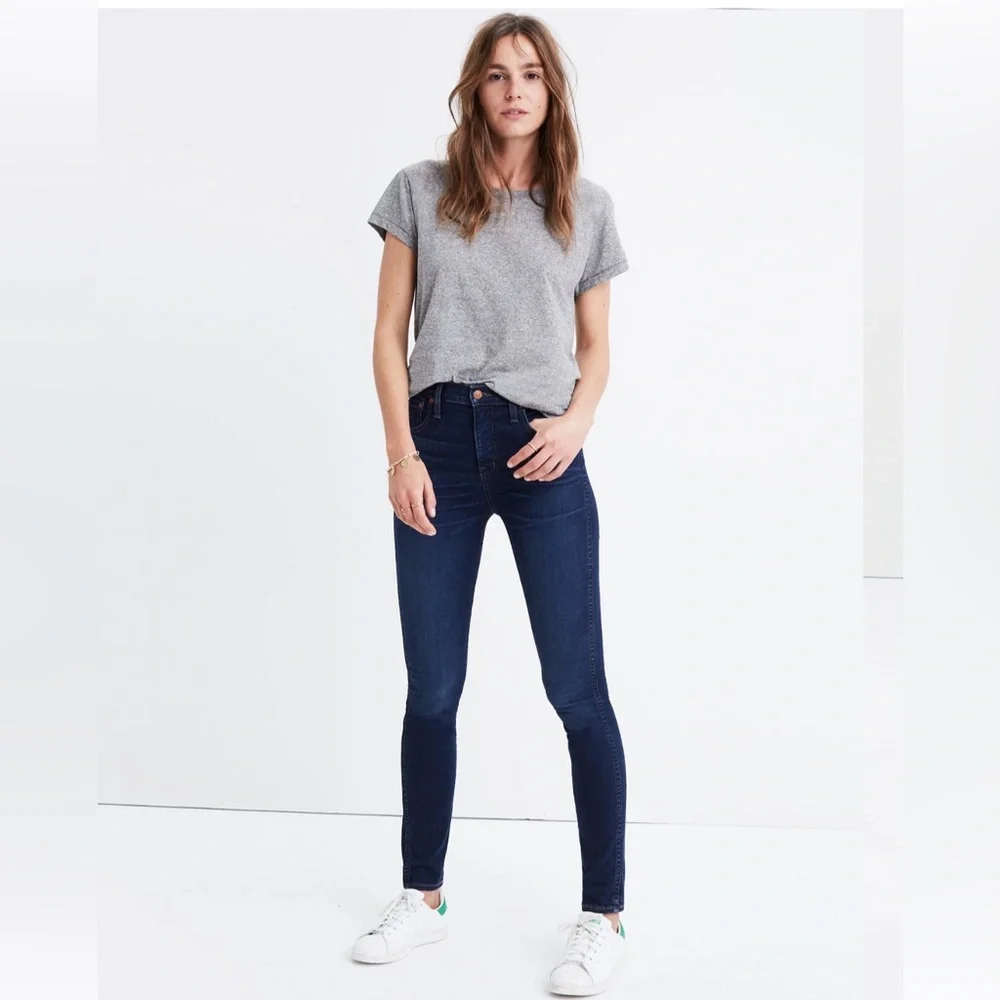 NWT Madewell 10” high-rise skinny jeans size 26 style F4684 spring fall basic